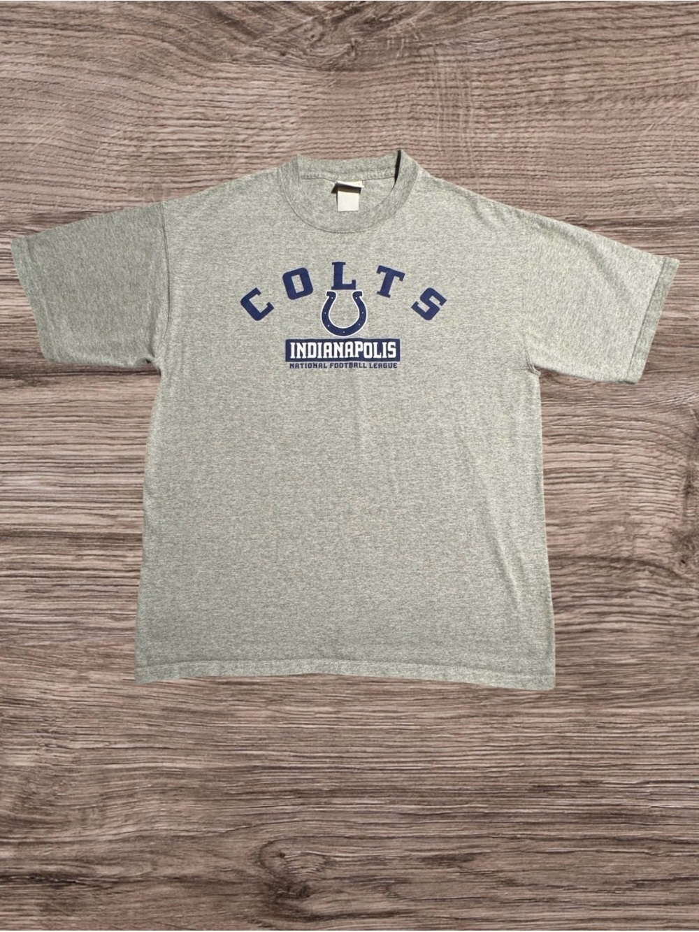 Vintage 90s Indianapolis Colts Heather Grey Tee